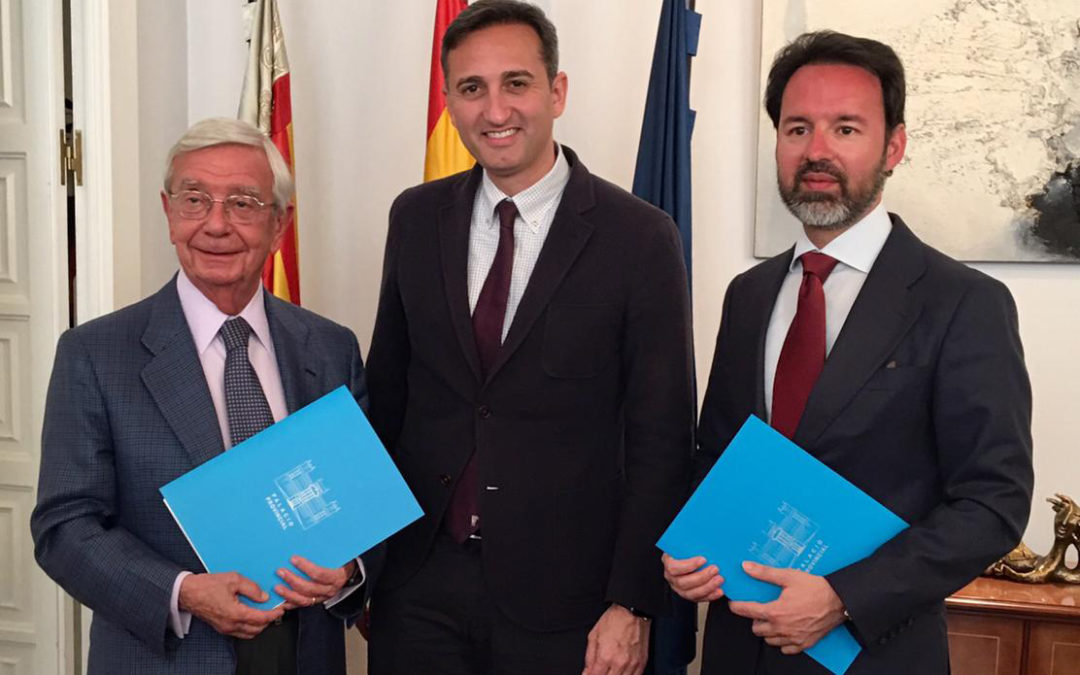 La Academia de Gastronomía del Mediterráneo  y la AIBG firman acuerdo de colaboración