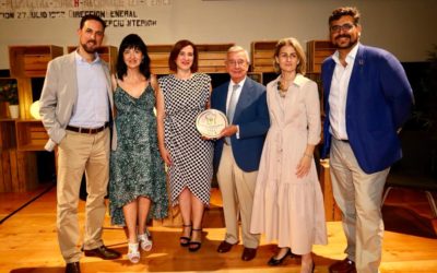 Presentación del recetario iberoamericano con alimentos aragoneses en Madrid