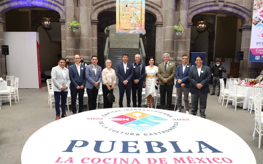 Celebrada presentación oficial de   Puebla, Capital Iberoamericana de la Cultura Gastronómica 2022-2023